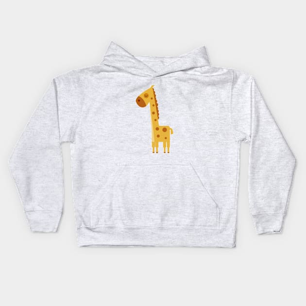 GIRAFFES Kids Hoodie by adamjonny